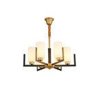 Modern Industrial Metal Chandelier for Living Room