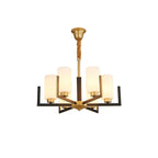 Modern Industrial Metal Chandelier for Living Room