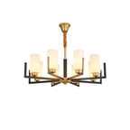 Modern Industrial Metal Chandelier for Living Room