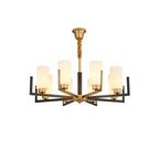 Modern Industrial Metal Chandelier for Living Room