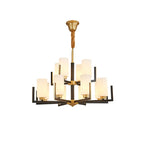 Modern Industrial Metal Chandelier for Living Room