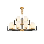 Modern Industrial Metal Chandelier for Living Room