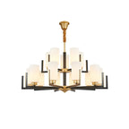 Modern Industrial Metal Chandelier for Living Room