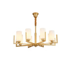 Modern Industrial Metal Chandelier for Living Room