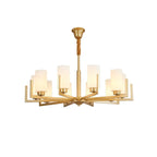 Modern Industrial Metal Chandelier for Living Room