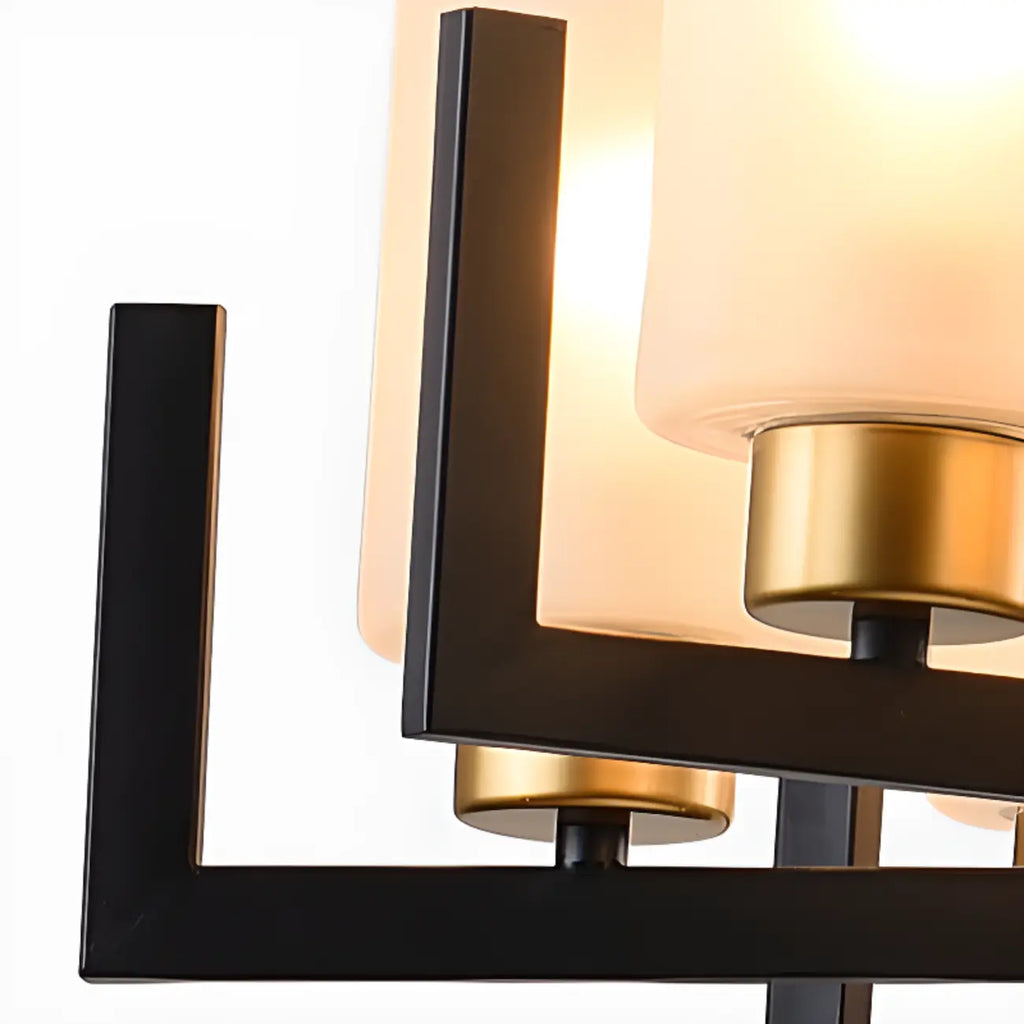 Modern Industrial Metal Chandelier for Living Room