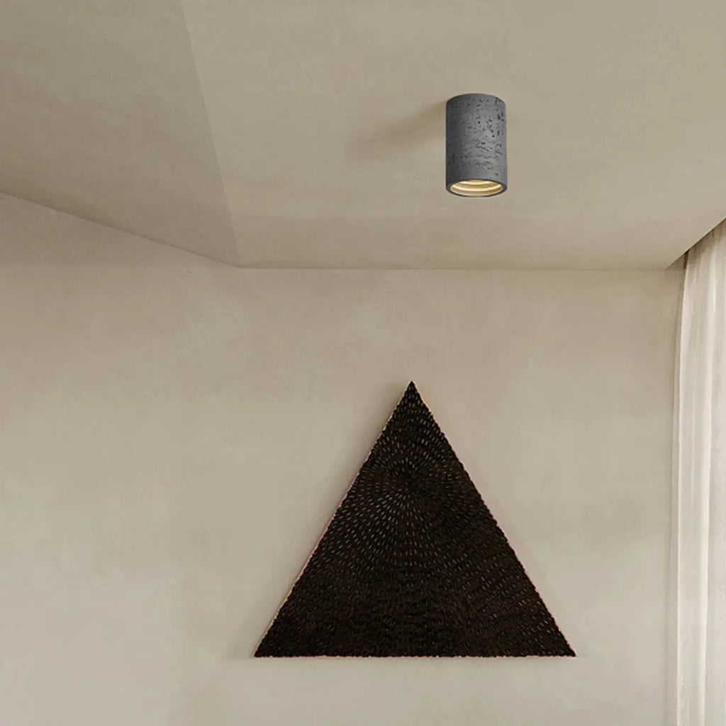Dimmable Cylinder Flush Mount Ceiling Light for Indoor Use