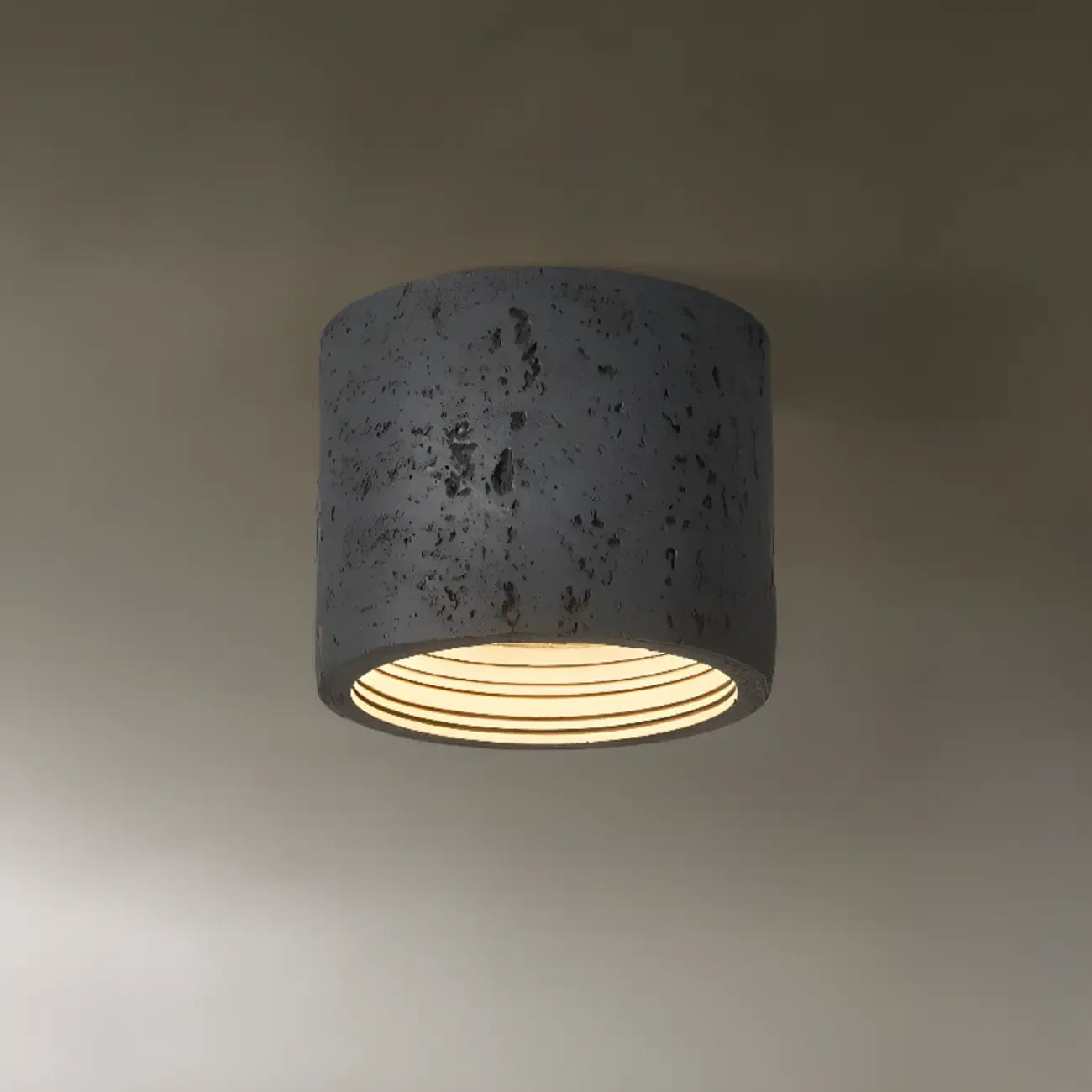 Dimmable Cylinder Flush Mount Ceiling Light for Indoor Use