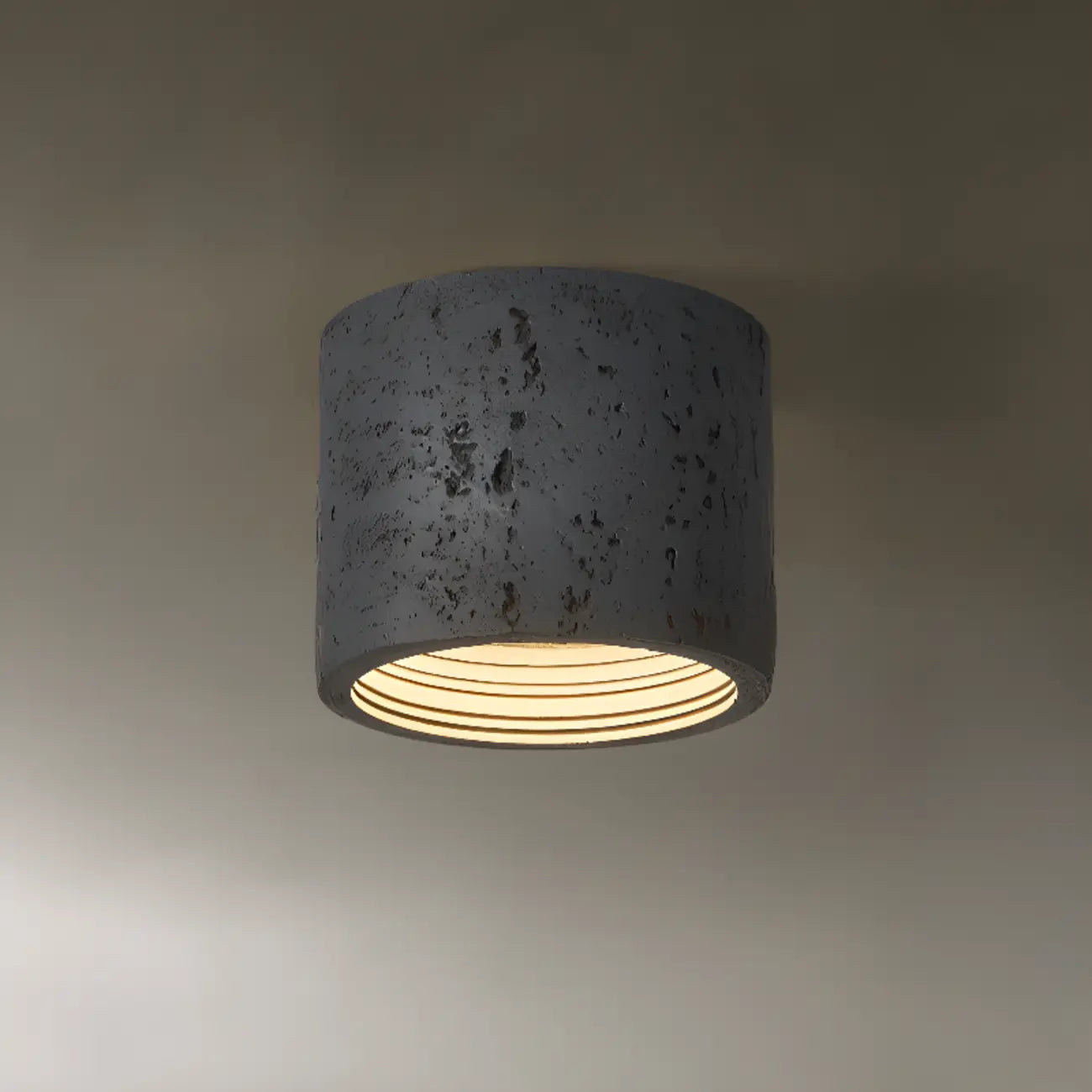 Dimmable Cylinder Flush Mount Ceiling Light for Indoor Use
