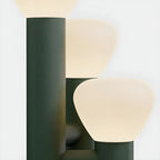 Modern Unique 3-Light Glass Table Lamp for Living Room