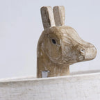 Nordic Animal Shape Wooden Table Lamp for Living Room