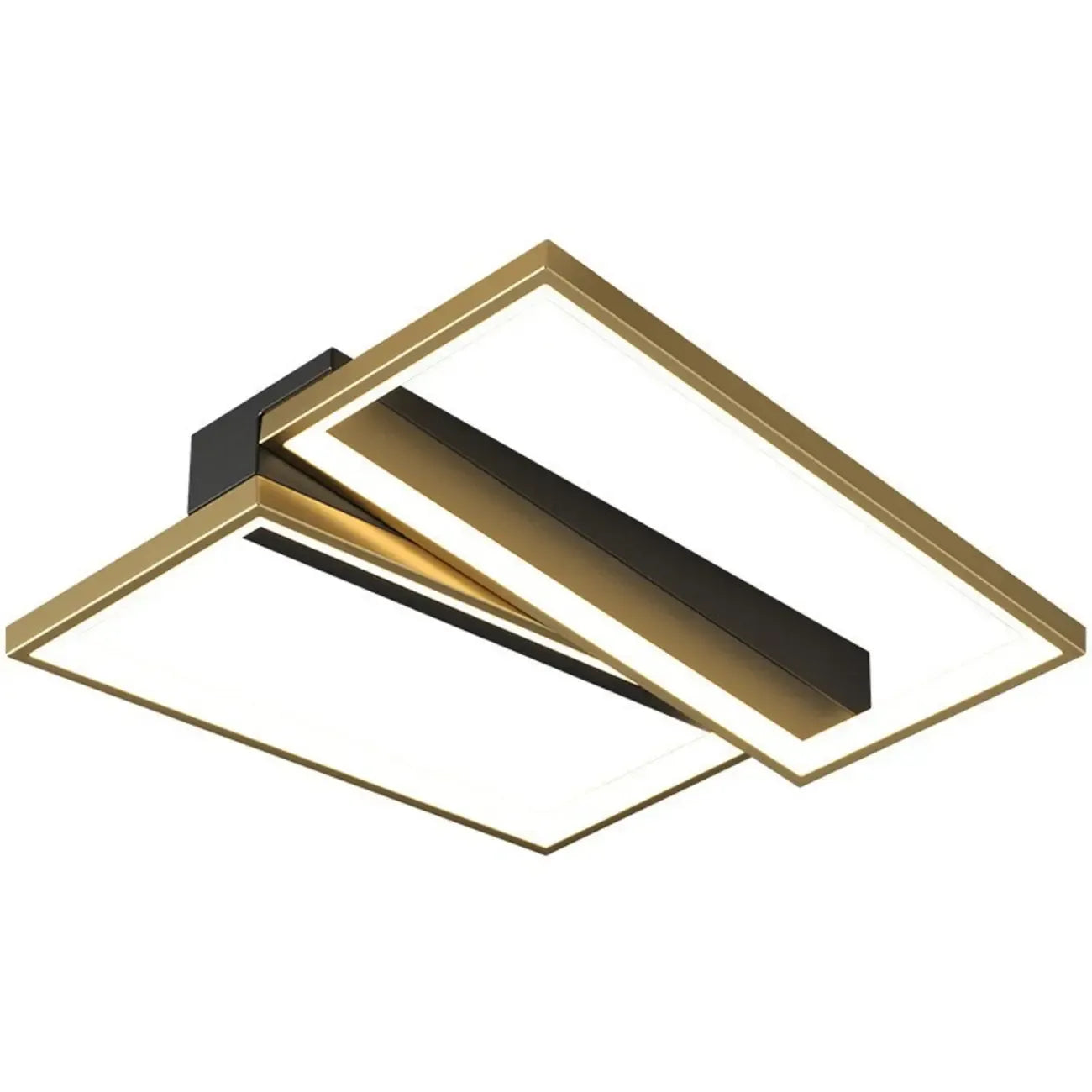 Modern LED Semi Flush Mount Ceiling Light for Bedroom