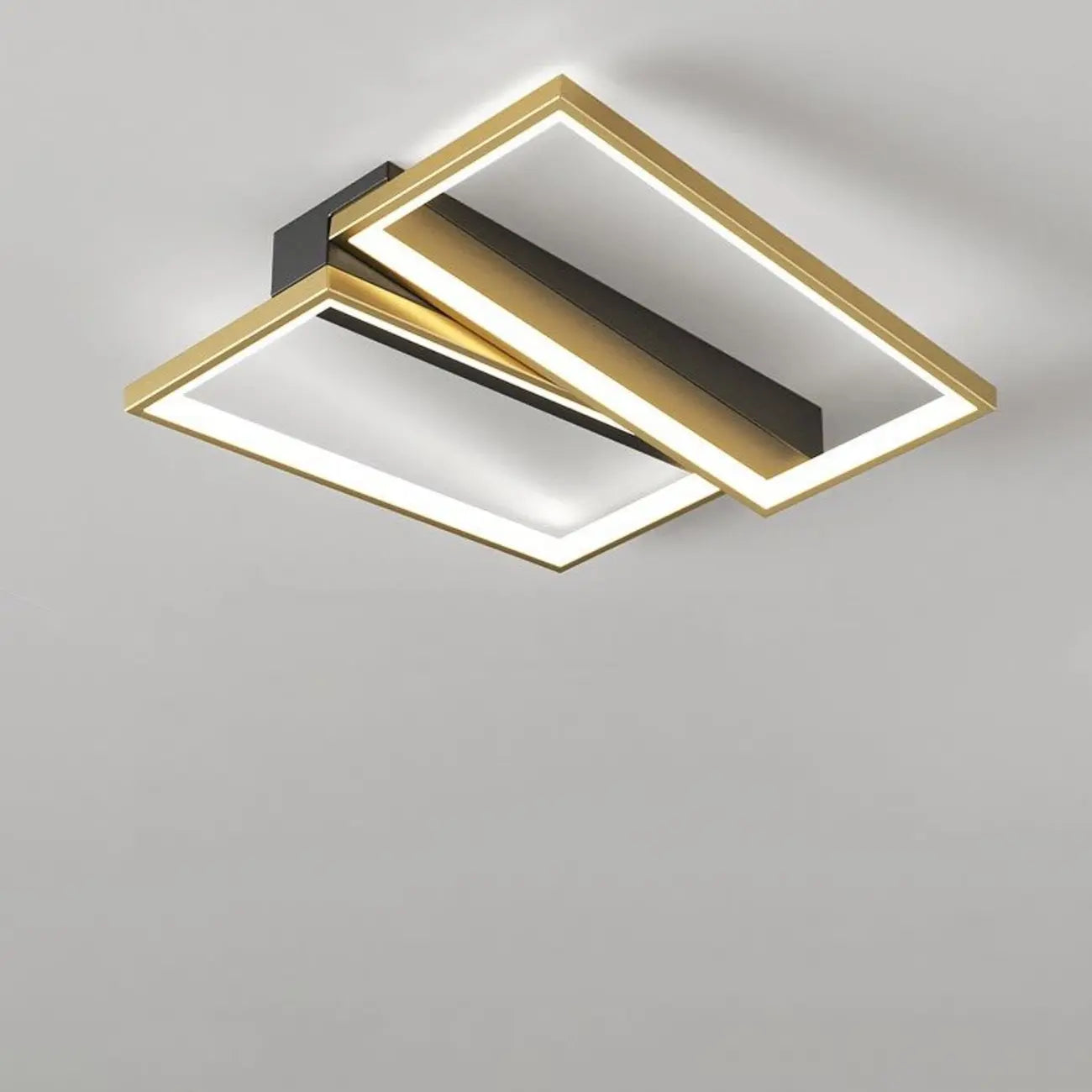 Modern LED Semi Flush Mount Ceiling Light for Bedroom