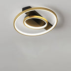 Modern LED Semi Flush Mount Ceiling Light for Bedroom