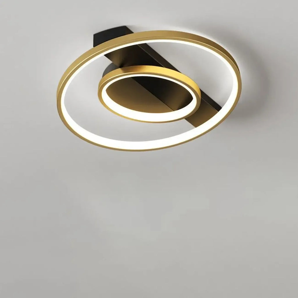 Modern LED Semi Flush Mount Ceiling Light for Bedroom