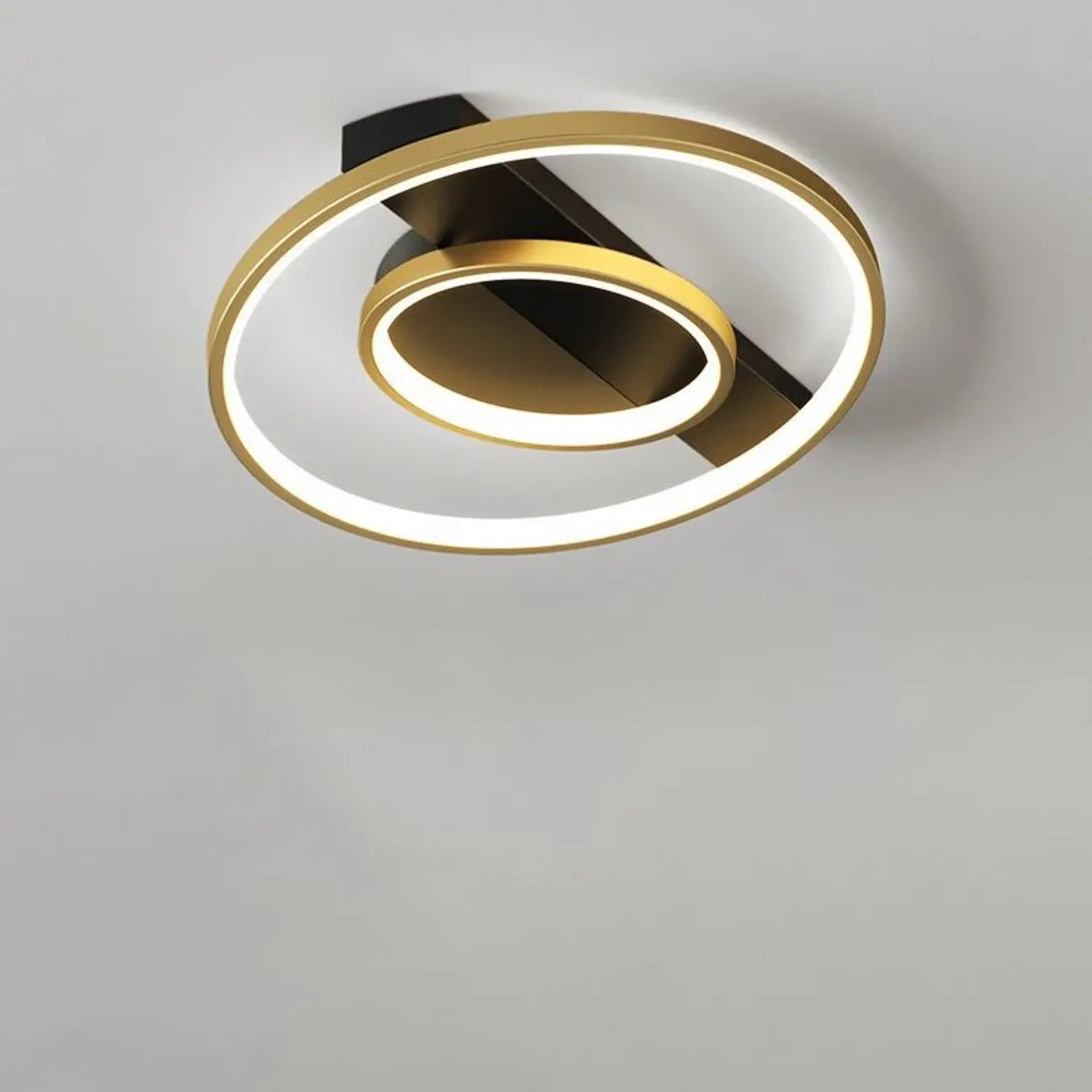 Modern LED Semi Flush Mount Ceiling Light for Bedroom