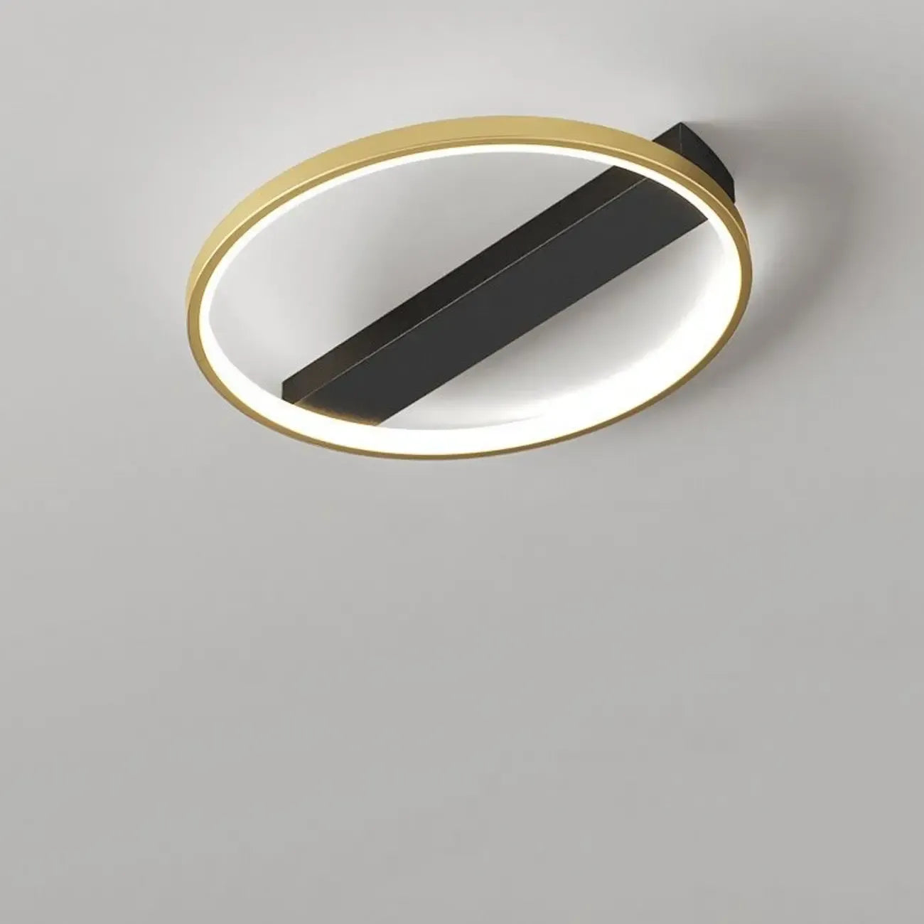 Modern LED Semi Flush Mount Ceiling Light for Bedroom