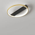 Modern LED Semi Flush Mount Ceiling Light for Bedroom