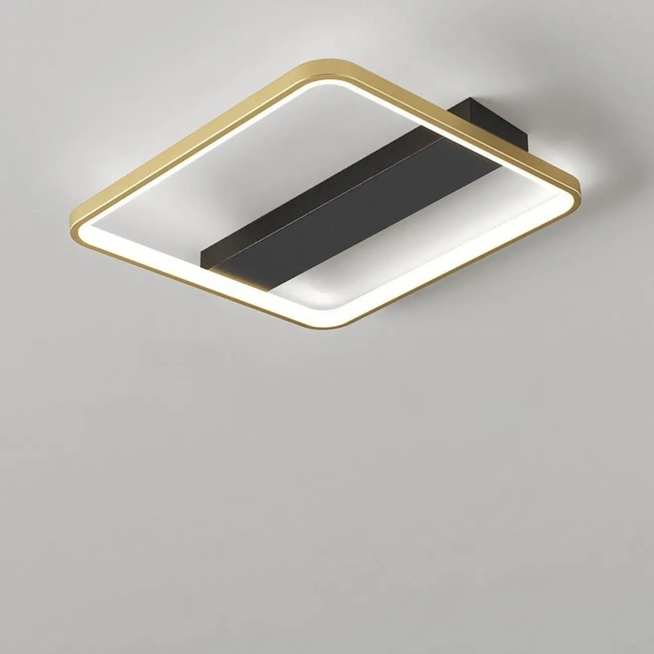 Modern LED Semi Flush Mount Ceiling Light for Bedroom