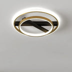 Modern LED Semi Flush Mount Ceiling Light for Bedroom