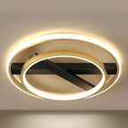 Modern LED Semi Flush Mount Ceiling Light for Bedroom