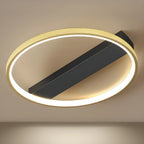 Modern LED Semi Flush Mount Ceiling Light for Bedroom