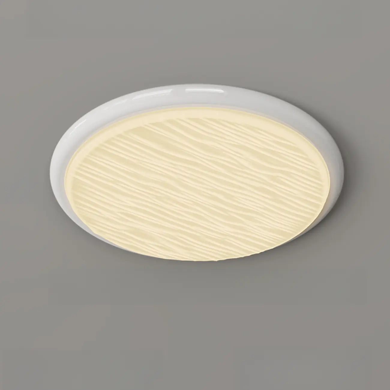 Modern Dimmable Circular Flush Ceiling Light for Indoor Use