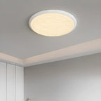 Modern Dimmable Circular Flush Ceiling Light for Indoor Use