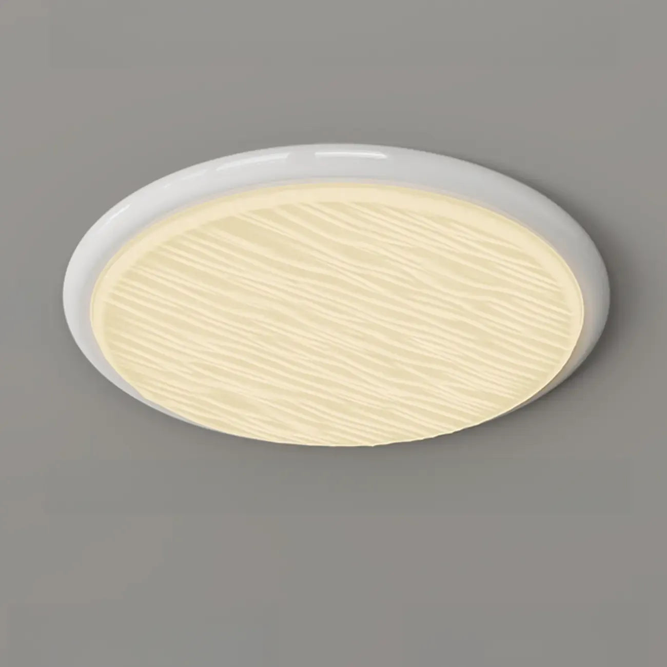 Modern Dimmable Circular Flush Ceiling Light for Indoor Use