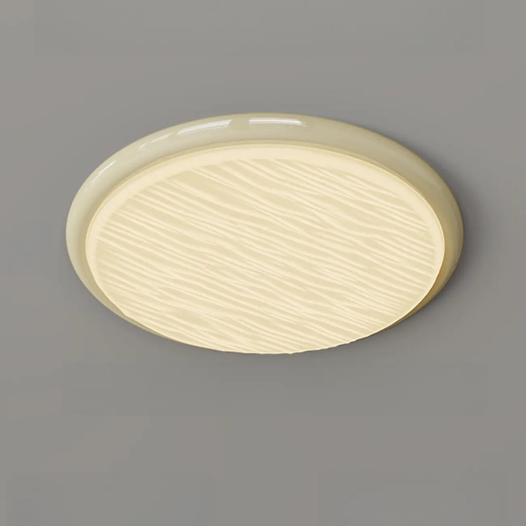 Modern Dimmable Circular Flush Ceiling Light for Indoor Use