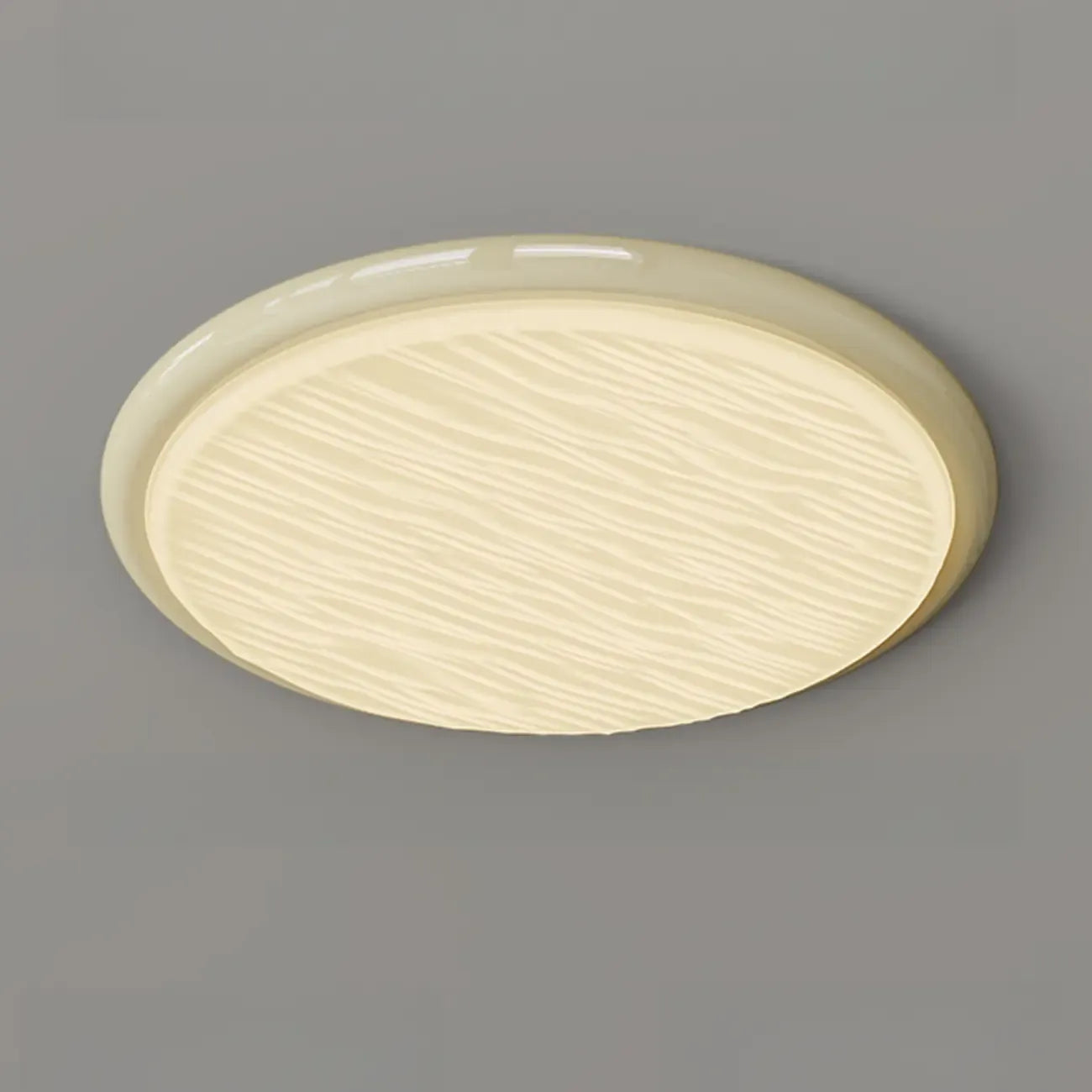 Modern Dimmable Circular Flush Ceiling Light for Indoor Use