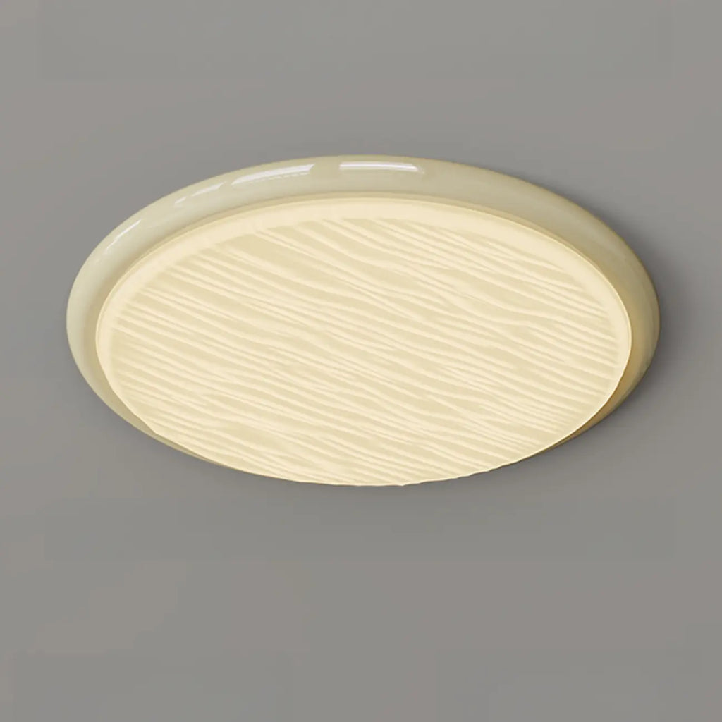 Modern Dimmable Circular Flush Ceiling Light for Indoor Use