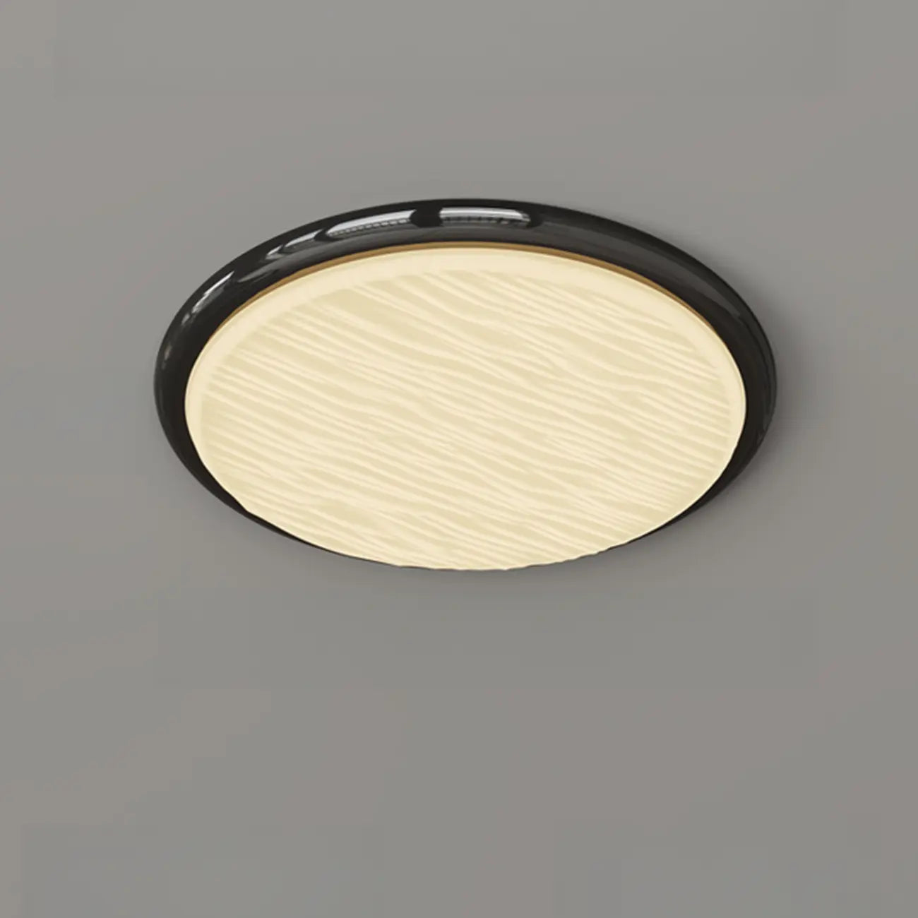 Modern Dimmable Circular Flush Ceiling Light for Indoor Use