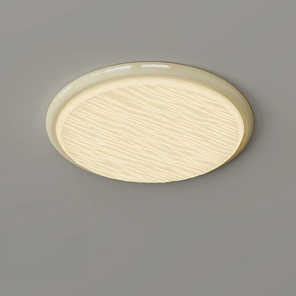 Modern Dimmable Circular Flush Ceiling Light for Indoor Use