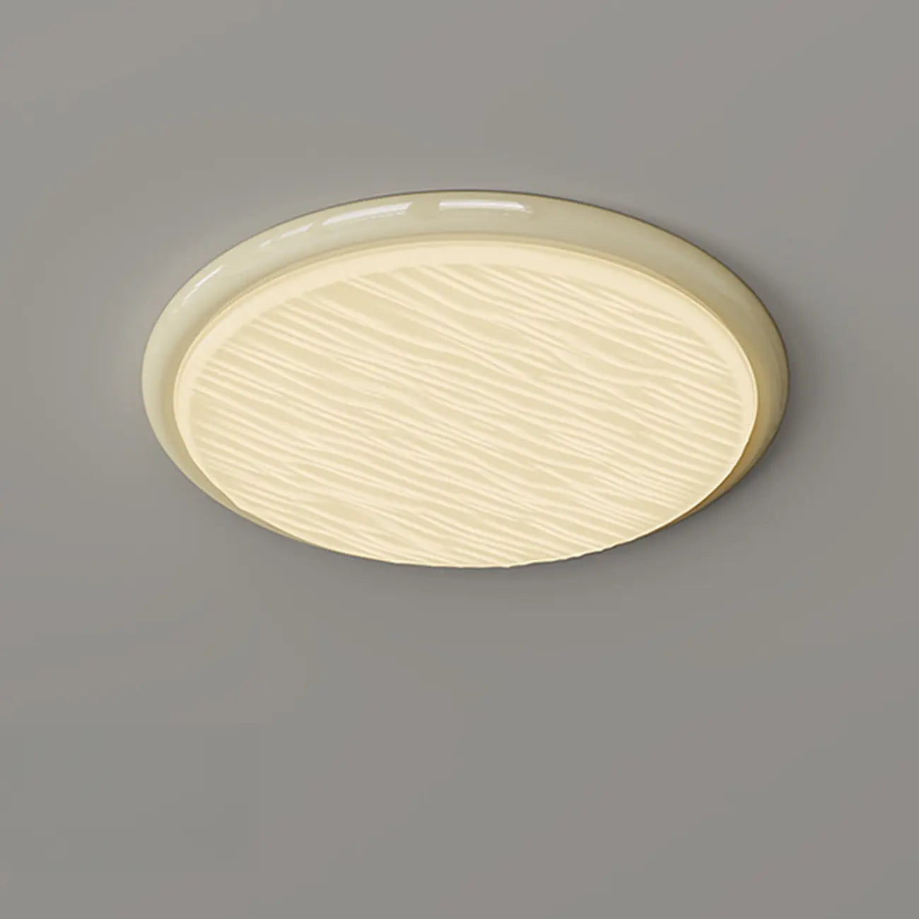 Modern Dimmable Circular Flush Ceiling Light for Indoor Use