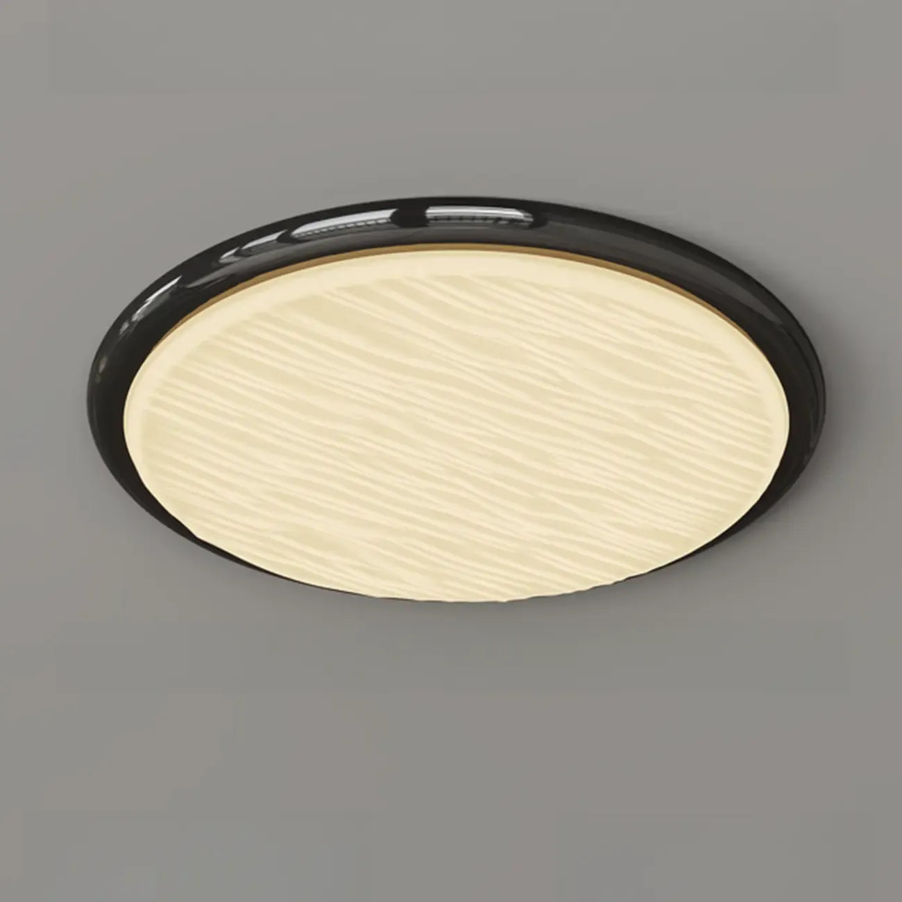 Modern Dimmable Circular Flush Ceiling Light for Indoor Use
