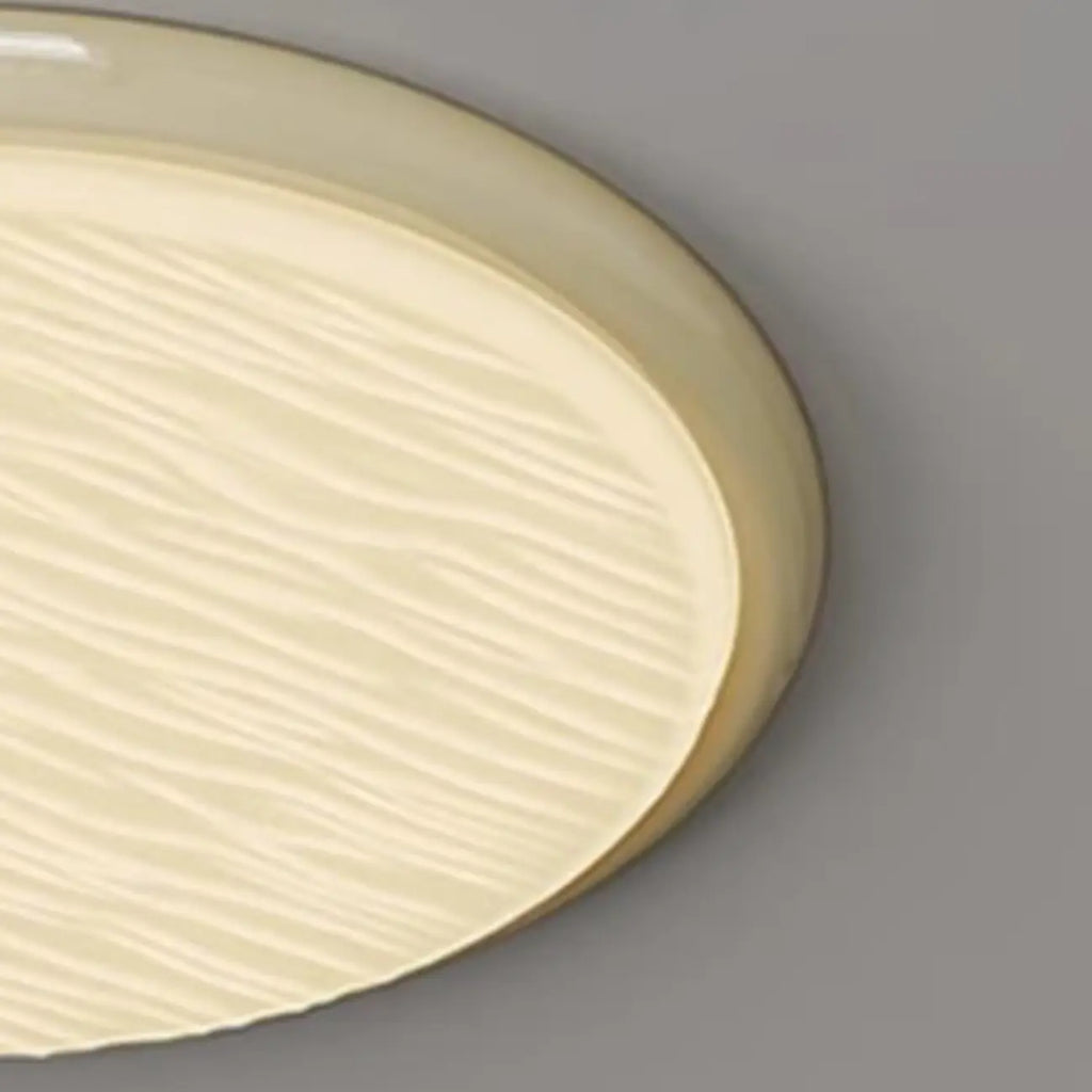Modern Dimmable Circular Flush Ceiling Light for Indoor Use
