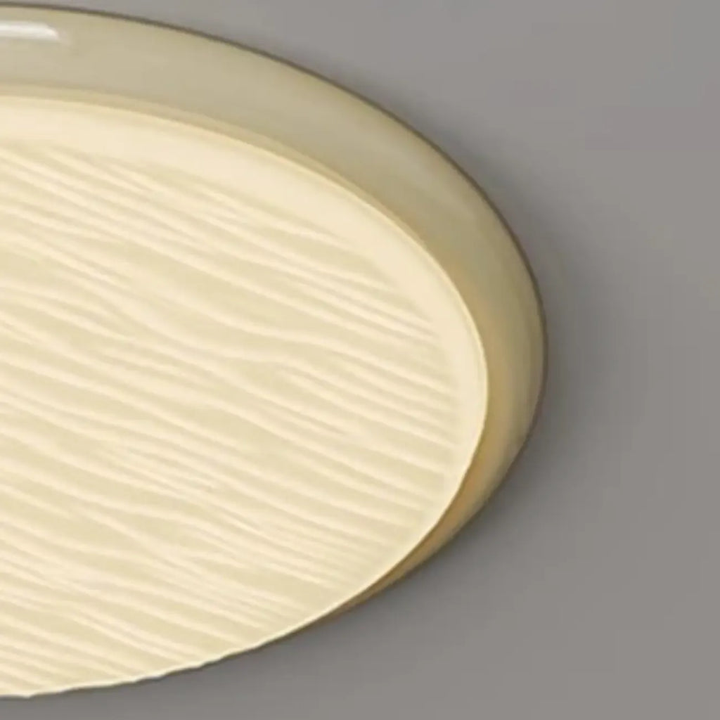 Modern Dimmable Circular Flush Ceiling Light for Indoor Use