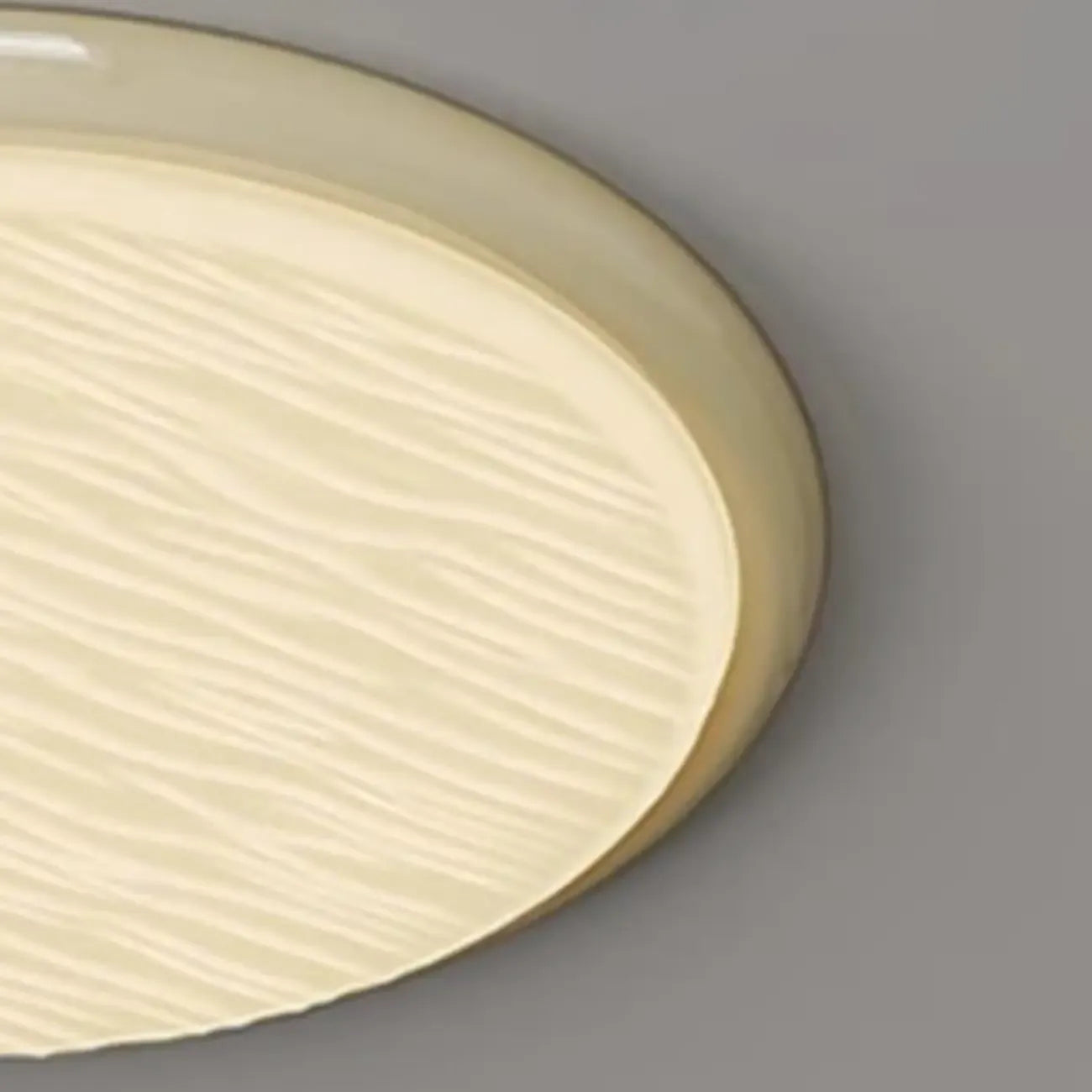 Modern Dimmable Circular Flush Ceiling Light for Indoor Use