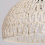 Oriental Fabric Semi Flush Ceiling Light for Residential Use