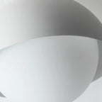 Mini Globe LED Semi-Flush Ceiling Light for Living Room