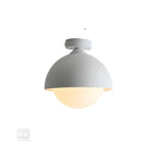 Mini Globe LED Semi-Flush Ceiling Light for Living Room