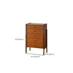 Traditional Brown Wooden Dresser with Self-Close Drawers