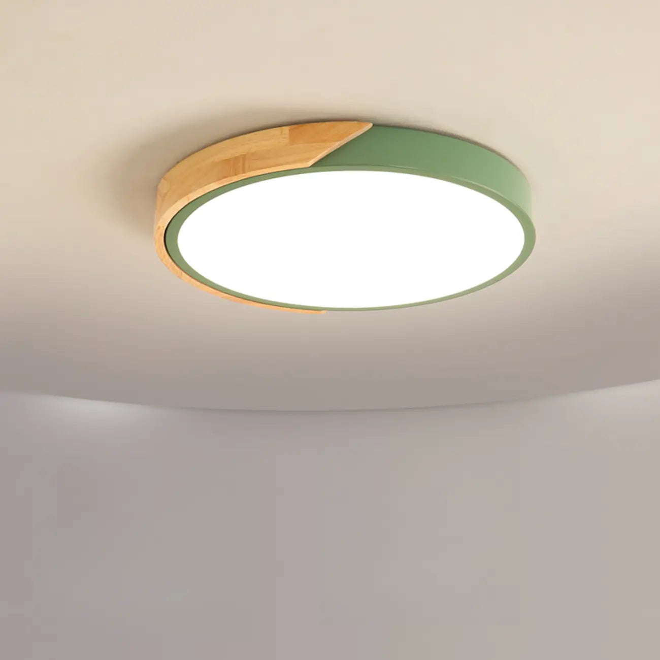 2Modern Circular Flush Ceiling Light for Residential Use