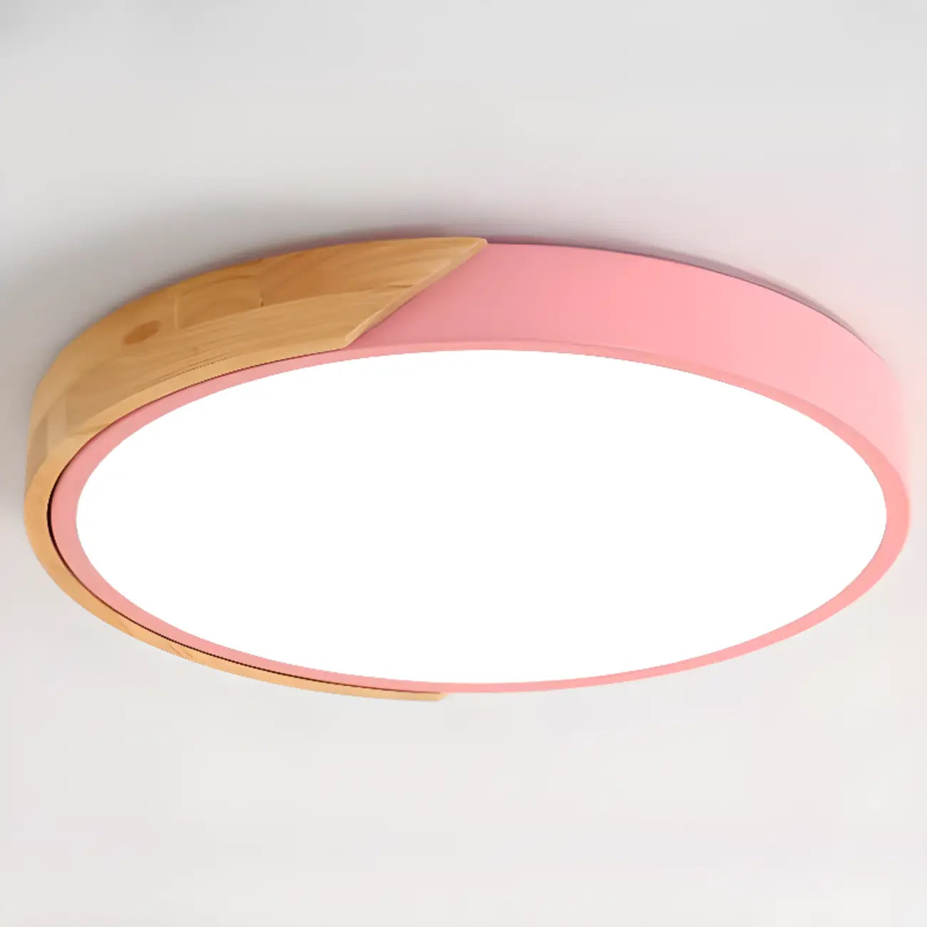 2Modern Circular Flush Ceiling Light for Residential Use
