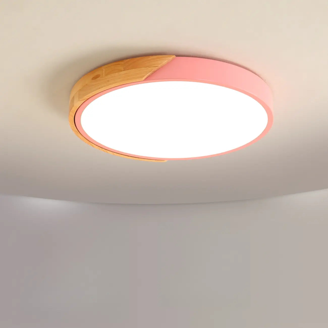 2Modern Circular Flush Ceiling Light for Residential Use