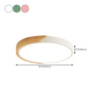 2Modern Circular Flush Ceiling Light for Residential Use