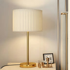 Contemporary Geometric Metal Table Lamp for Home