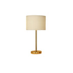 Contemporary Geometric Metal Table Lamp for Home
