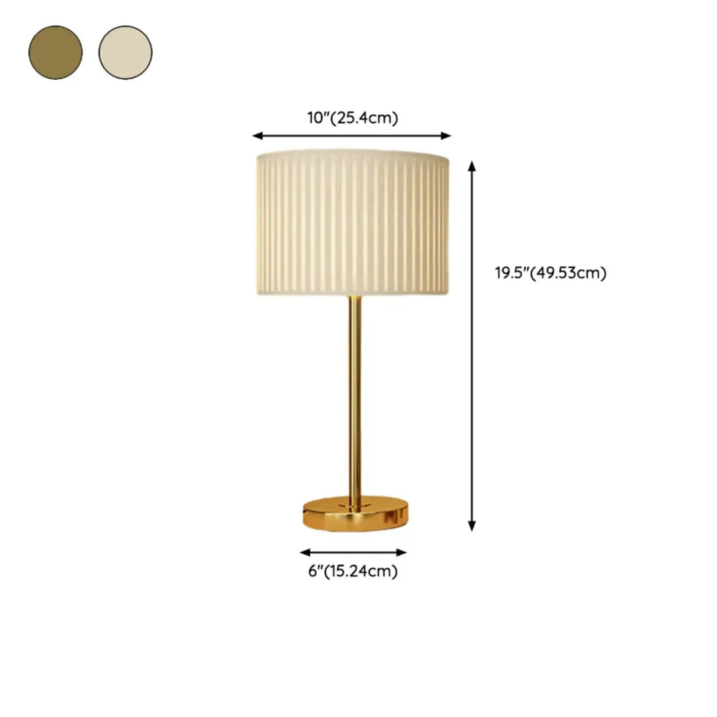 Contemporary Geometric Metal Table Lamp for Home